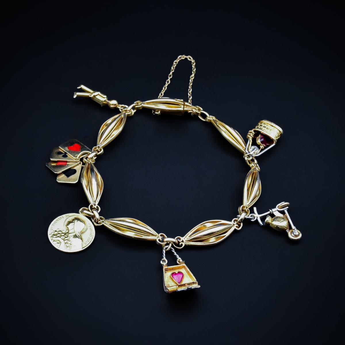 Bracelet à breloques - Travail français-photo-3