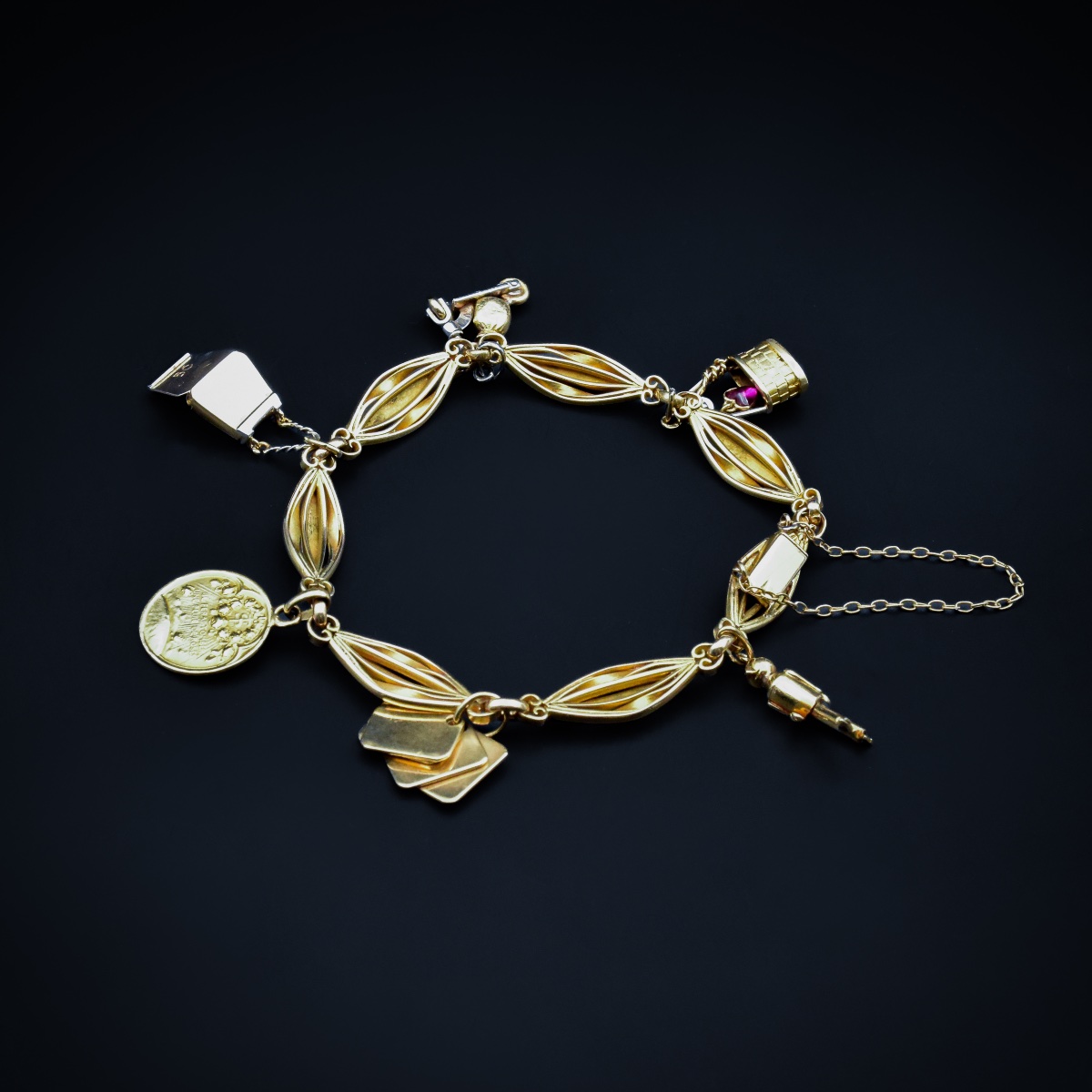 Bracelet à breloques - Travail français-photo-4