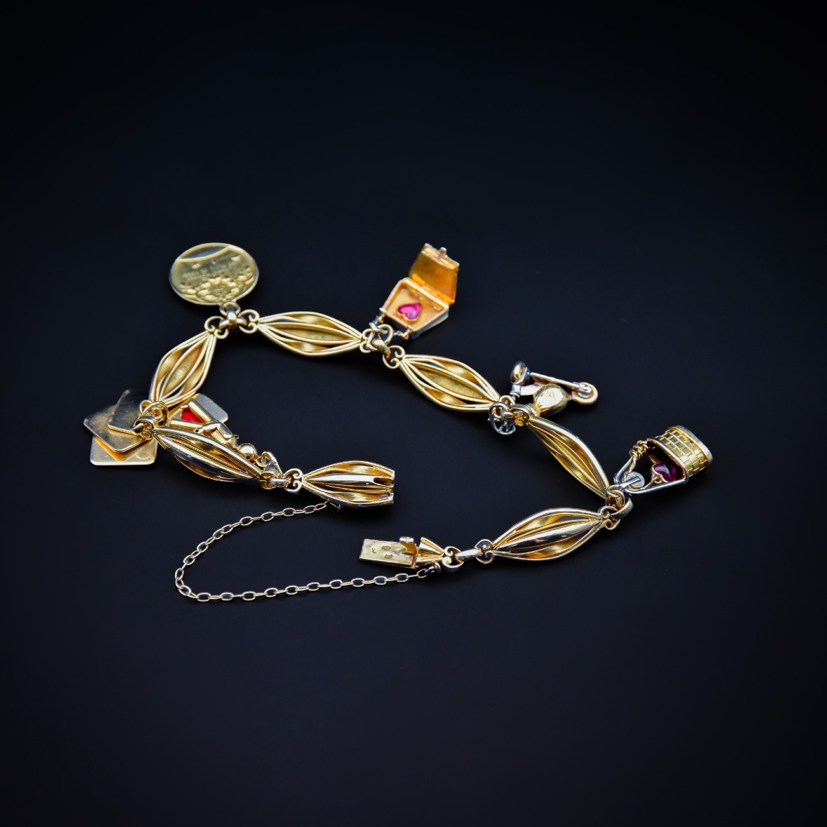 Bracelet à breloques - Travail français-photo-1