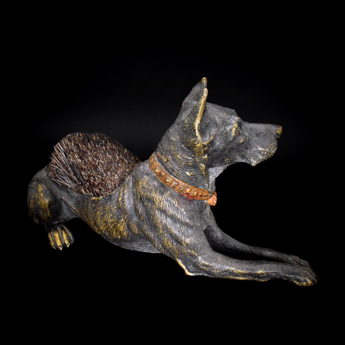 Essuie-plume dogue allemand - Bronze de Vienne, fin du XIXe siècle-photo-3