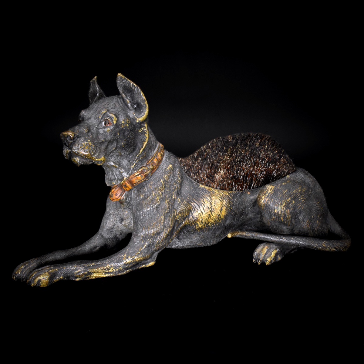 Essuie-plume dogue allemand - Bronze de Vienne, fin du XIXe siècle