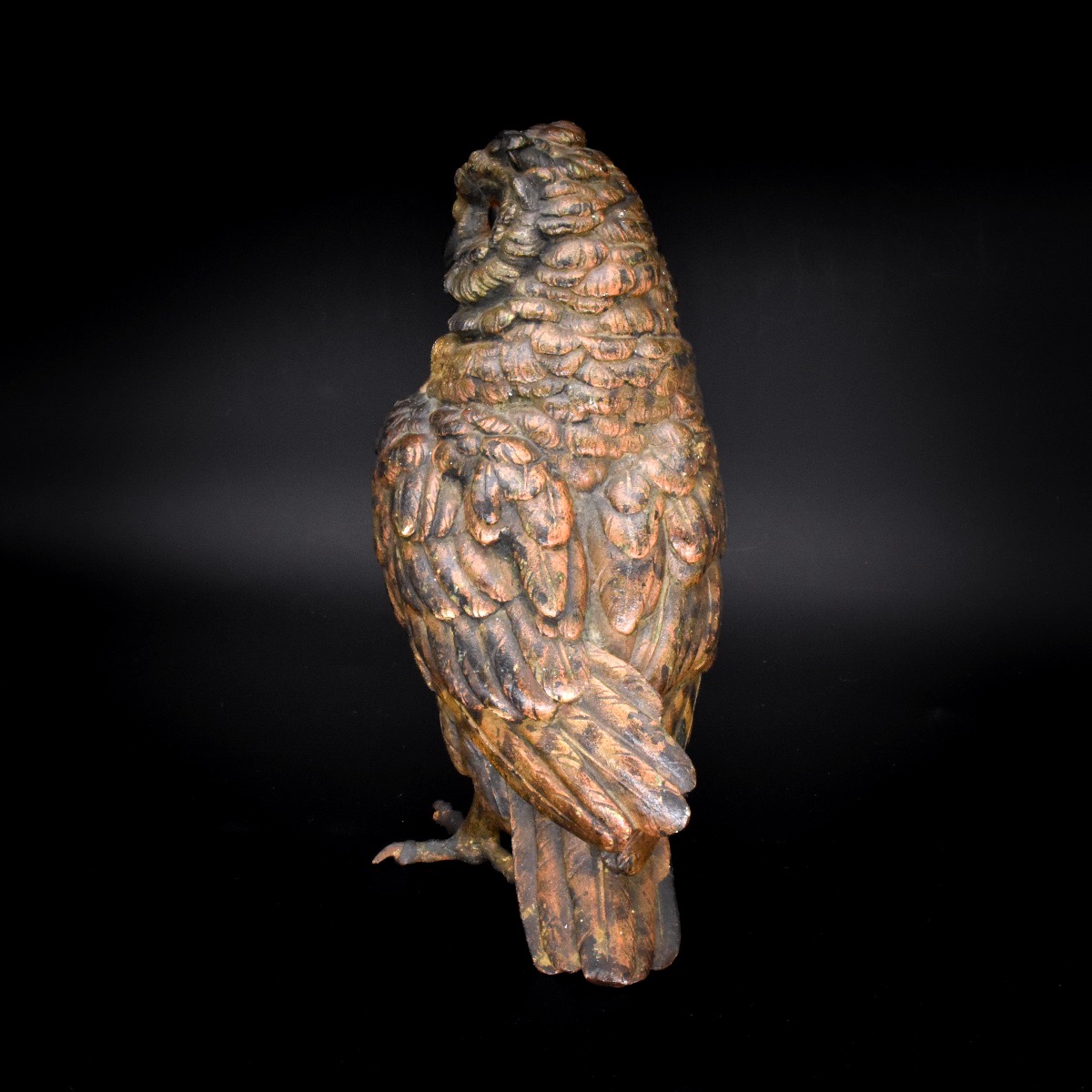 Hibou - Bronze de Vienne, fin du XIXe siècle-photo-3
