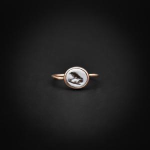 Roman Lion-motif Intaglio Ring—1st/2nd Century
