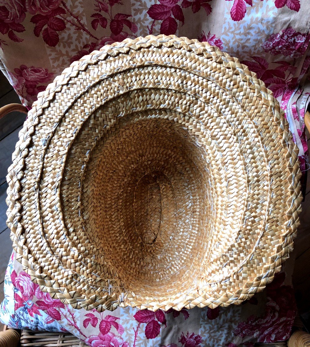 Straw Hat 1900 Headdress-photo-1