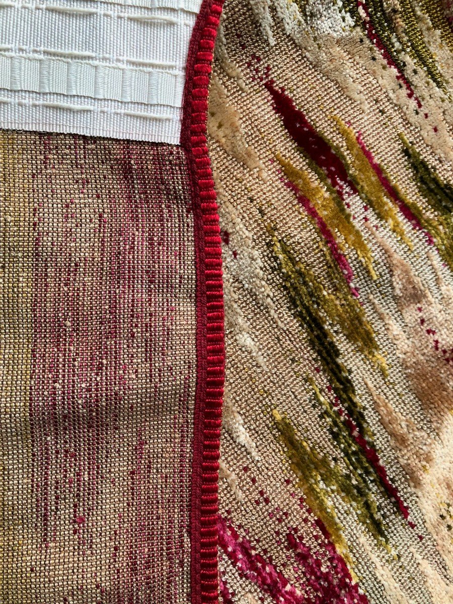 Pair Of Louis XIII Style Curtains Hungarian Point-photo-3