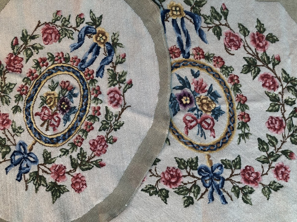 Seat Upholstery With Stitched Seat And Backrest