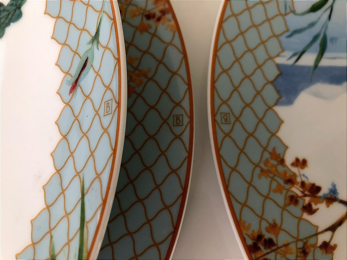 SERVICE DE TABLE LIMOGES PLATS PORCELAINE BERNARDAUD TROPIQUES-photo-2