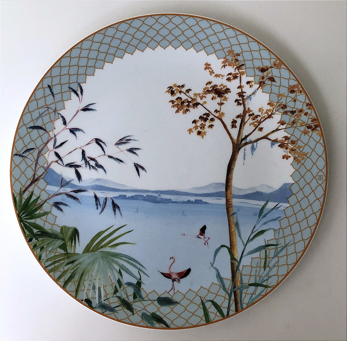 SERVICE DE TABLE LIMOGES PLATS PORCELAINE BERNARDAUD TROPIQUES-photo-3
