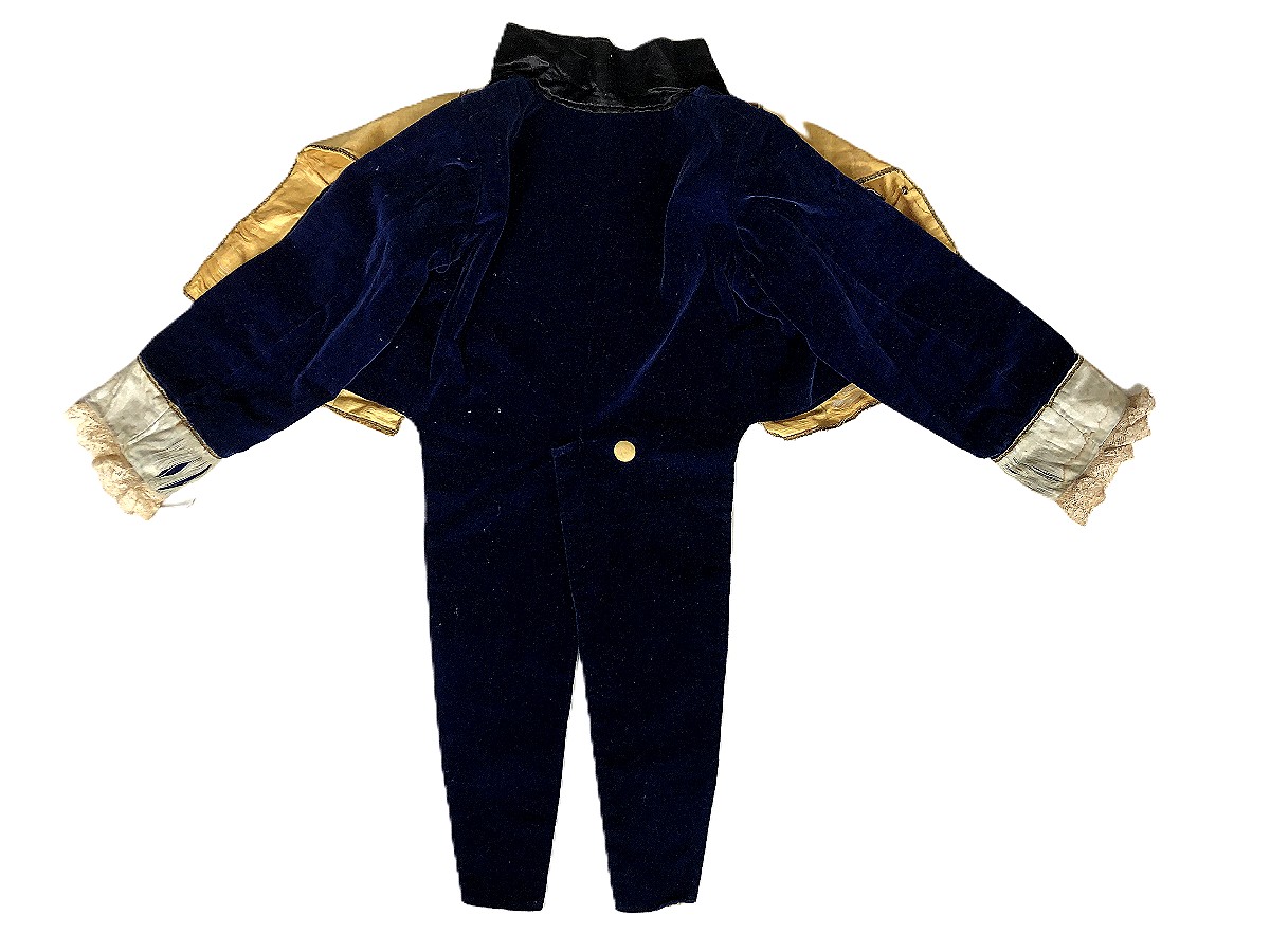 COSTUME POUR ENFANT DEGUISEMENT JAQUETTE QUEUE DE PIE REDINGOTE FRAC-photo-2