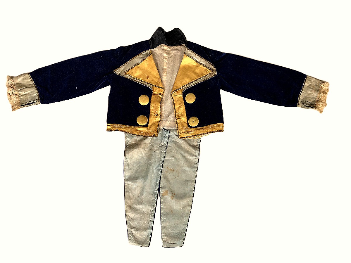 COSTUME POUR ENFANT DEGUISEMENT JAQUETTE QUEUE DE PIE REDINGOTE FRAC-photo-1