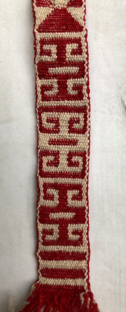 Antique Fabric, Gaucho/criollo Belt Trim, South America -photo-1