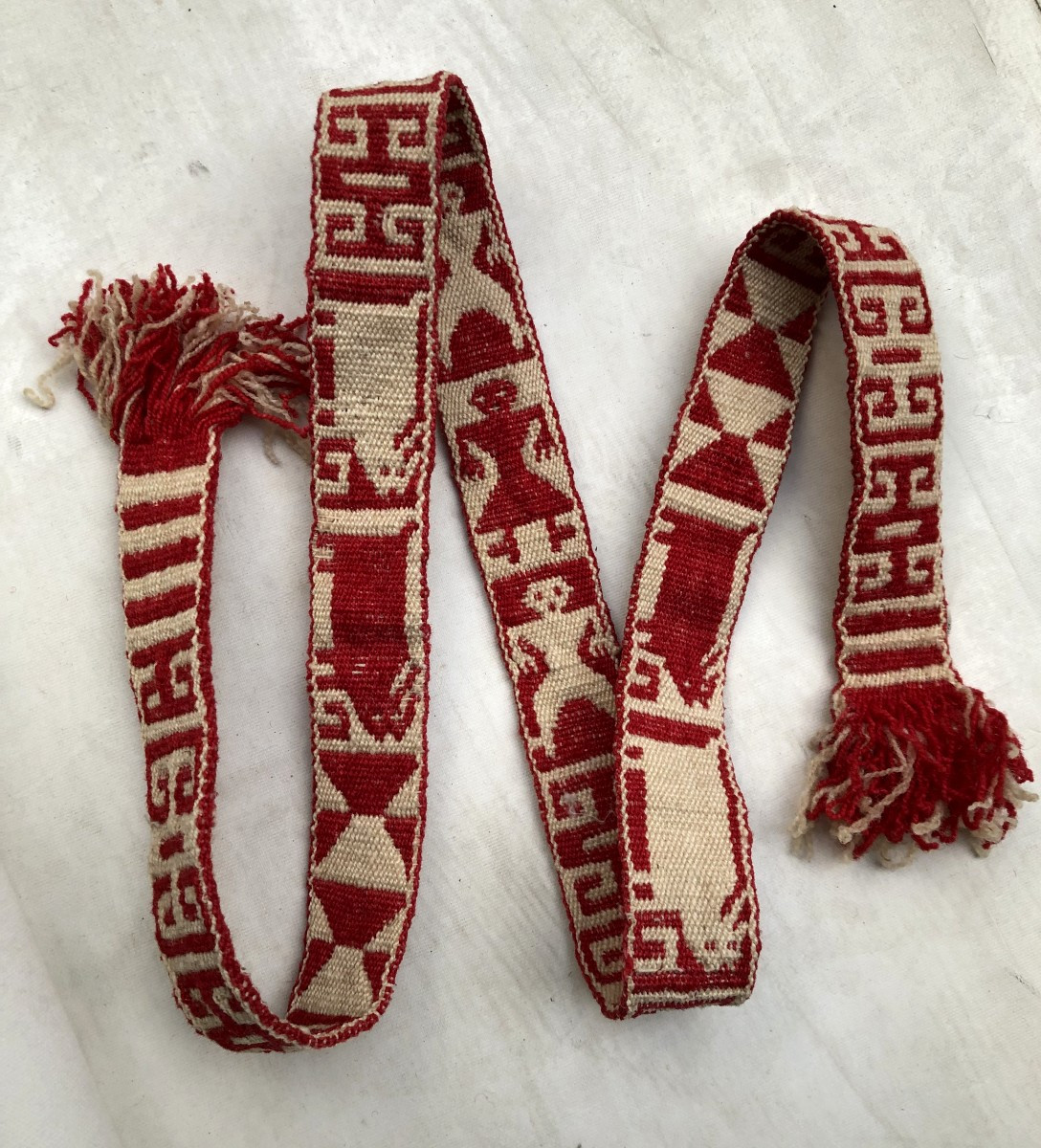 Antique Fabric, Gaucho/criollo Belt Trim, South America 