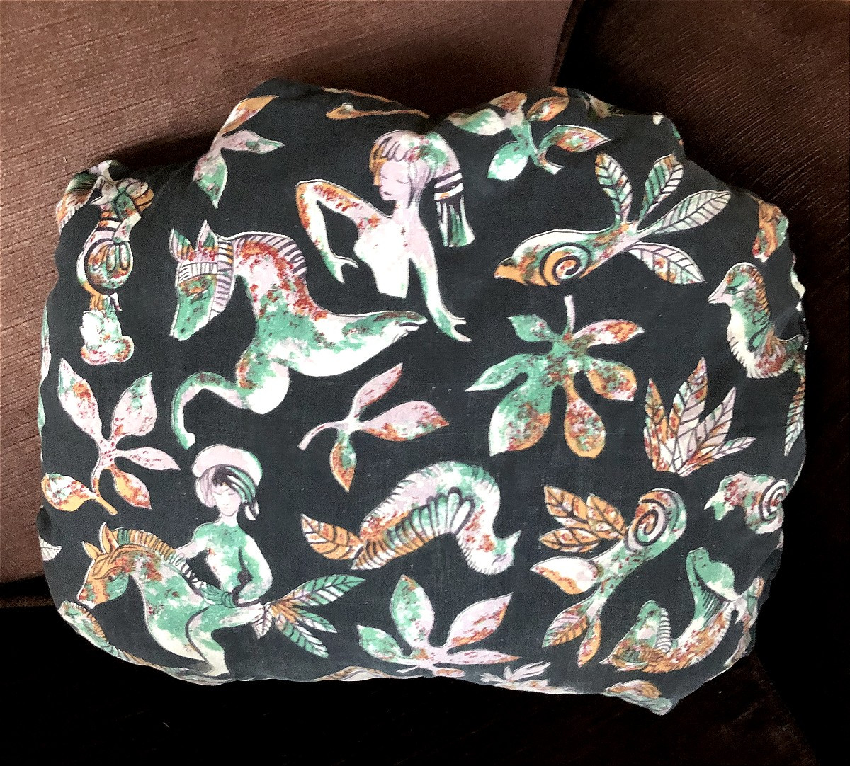 Vintage Colette Gueden Primavera Cushion-photo-2