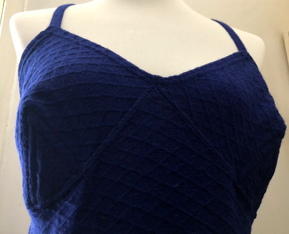  Sanders De Bievre Sun Back Art Deco Stunning Open Back-photo-4