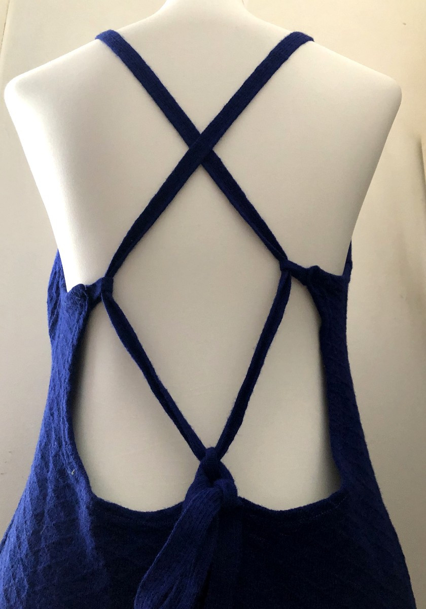  Sanders De Bievre Sun Back Art Deco Stunning Open Back
