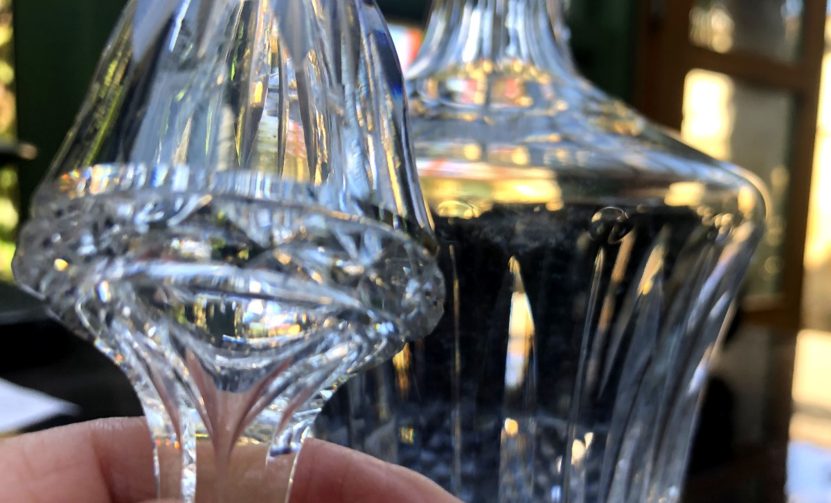 Saint Louis Cristal Taille Carafe A Vin Modele Tommy-photo-4