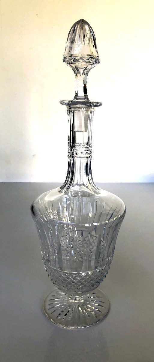 Saint Louis Cristal Taille Carafe A Vin Modele Tommy