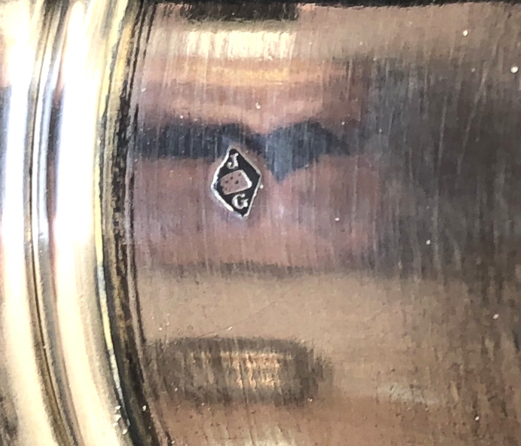 N° 1 FLACON EN CRISTAL TAILLE  BACCARAT ET ARGENT MASSIF PARFUM TOILETTE-photo-4
