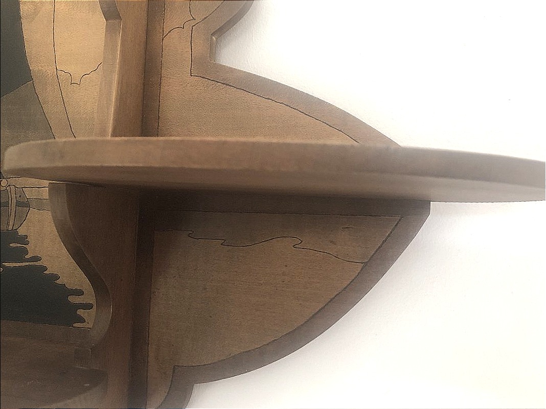 Inlaid Shelving Mill And Boats-photo-2