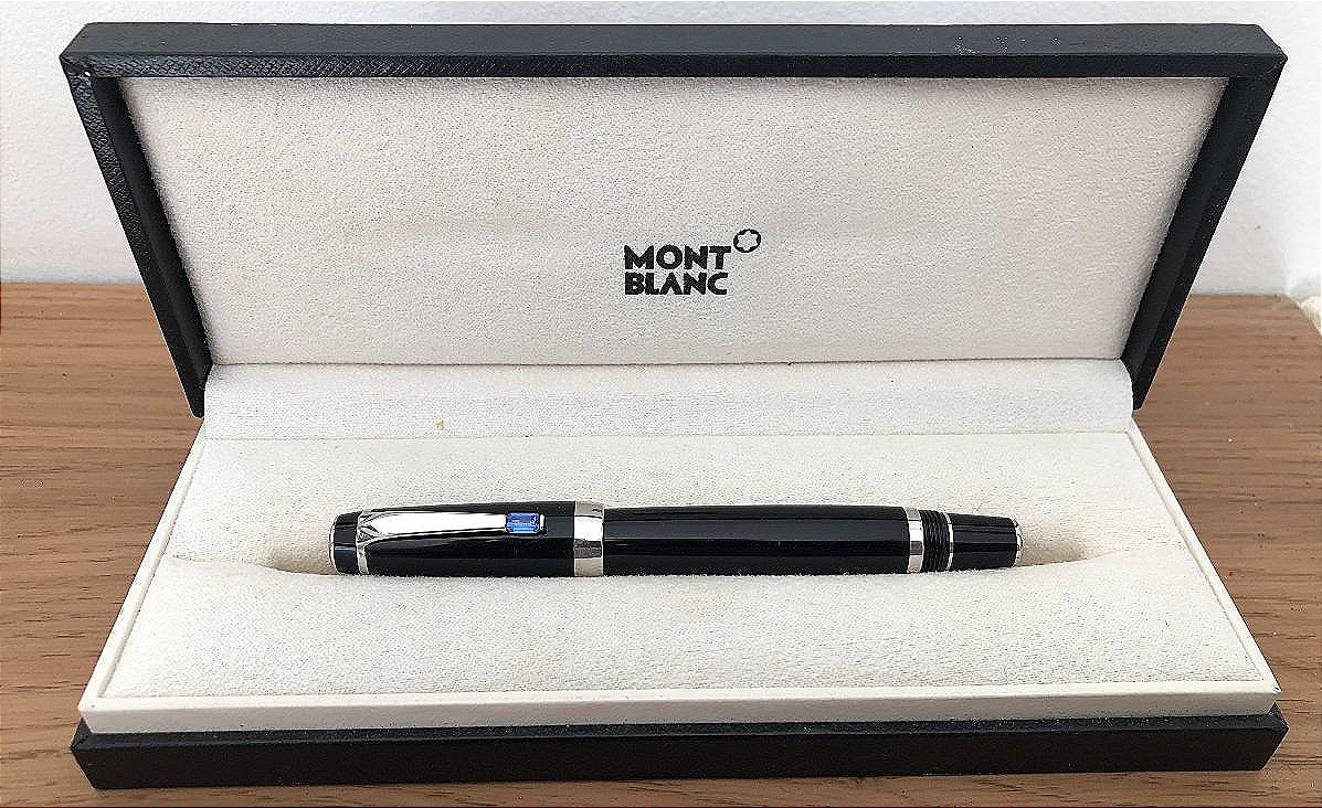 MONTBLANC STYLO BILLE MODELE BOHEME BLEU