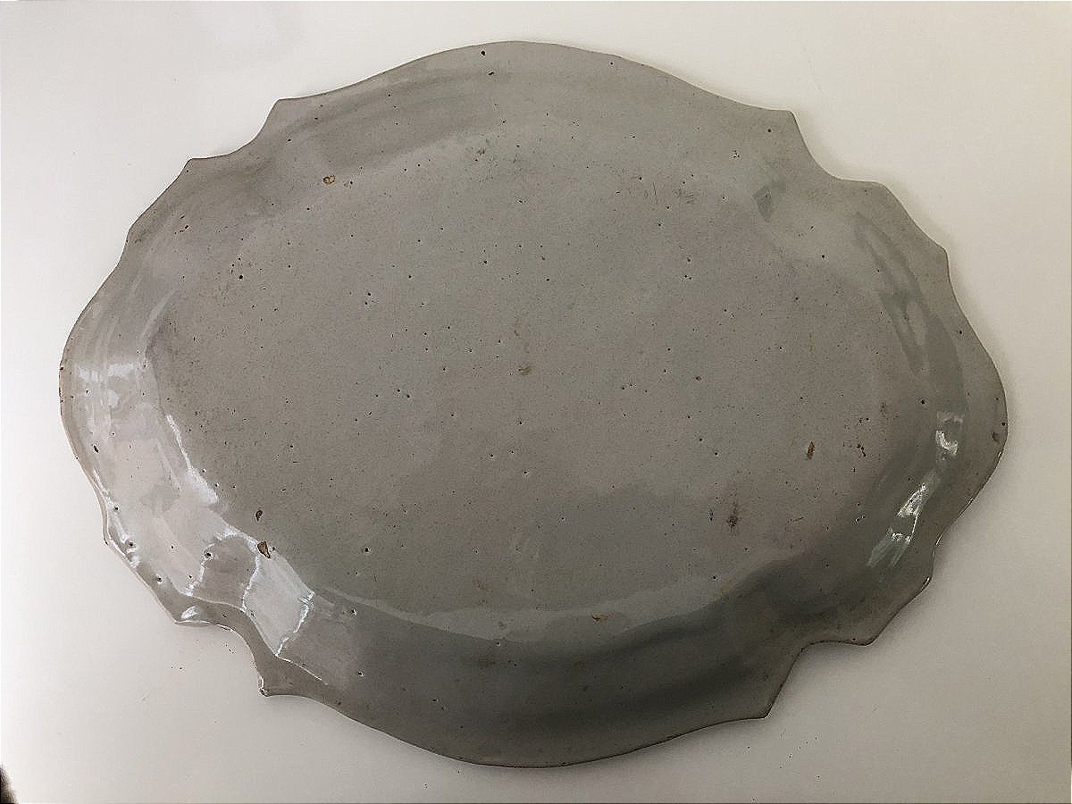 PLAT ANCIEN EN FAIENCE ITALIE FERNIANI FAENZA-photo-2