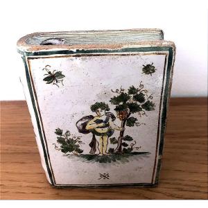Nevers Faince Figure Shaker  Trompe l'Oeil 