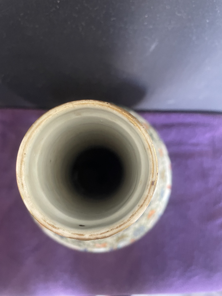 Vase  en Porcelaine   De Chine   19ème-photo-1