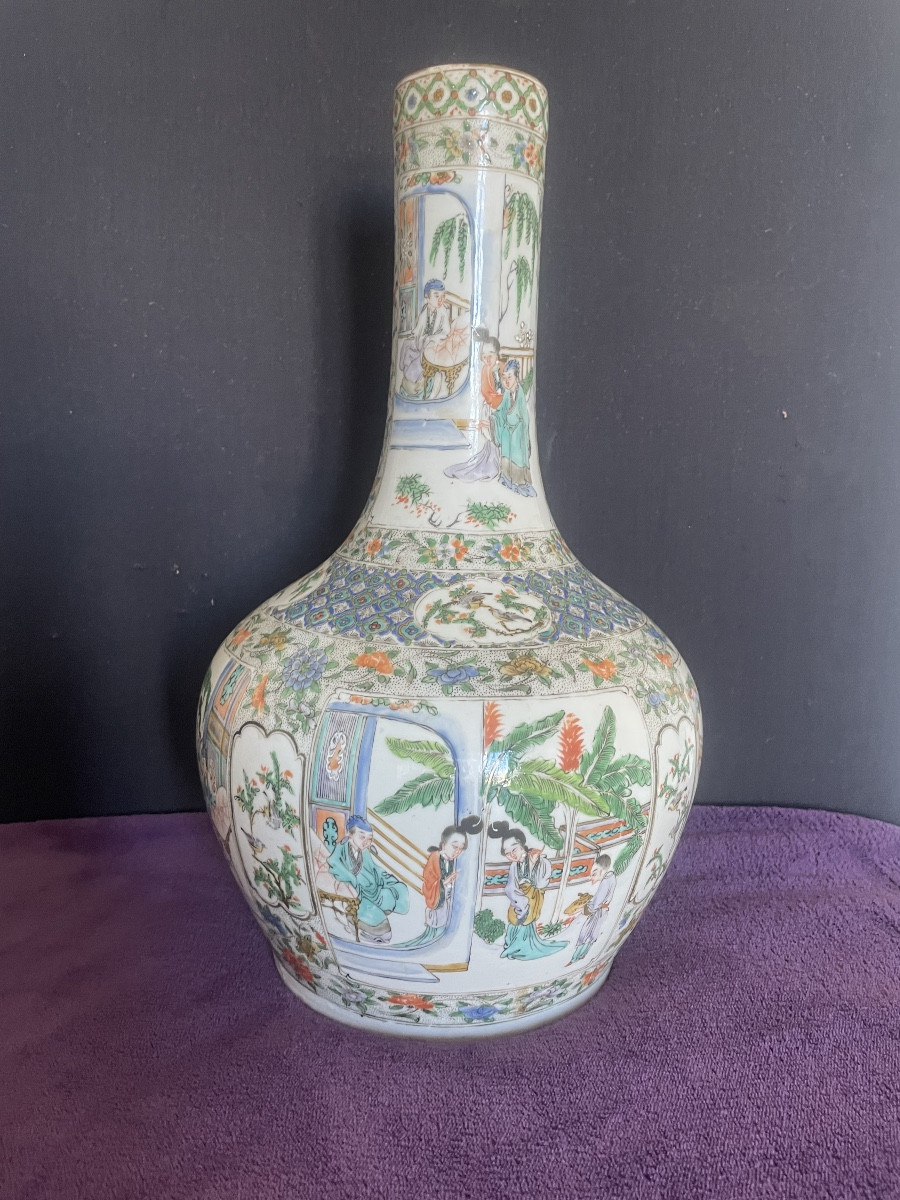 Vase  en Porcelaine   De Chine   19ème