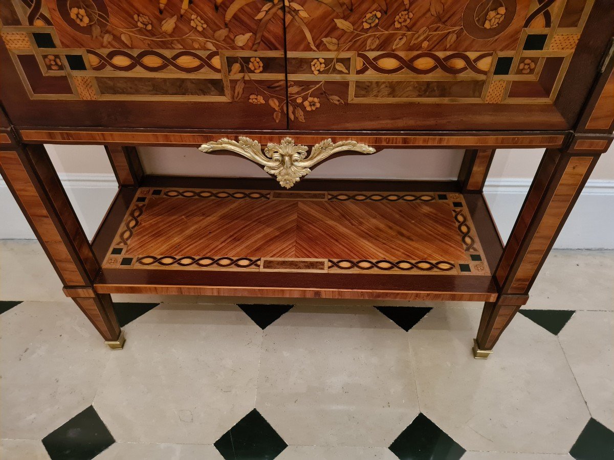Louis XVI Style Cabinet Secretary, Mid-19th Century.-photo-4