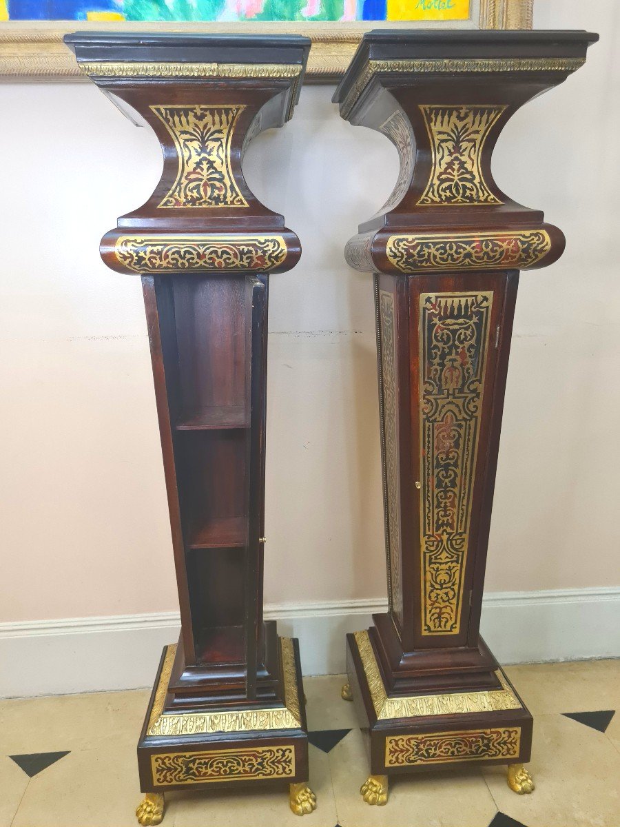 Pair Of Boulle Style Sheaths, Napoleon III -photo-2