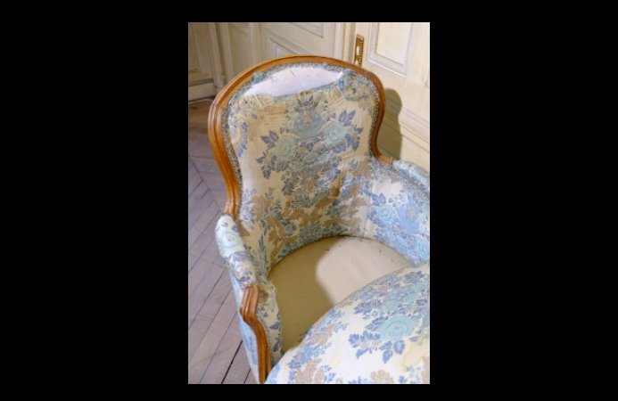 Louis XV-era Walnut Deck Chair Or Duchess Chair-photo-1