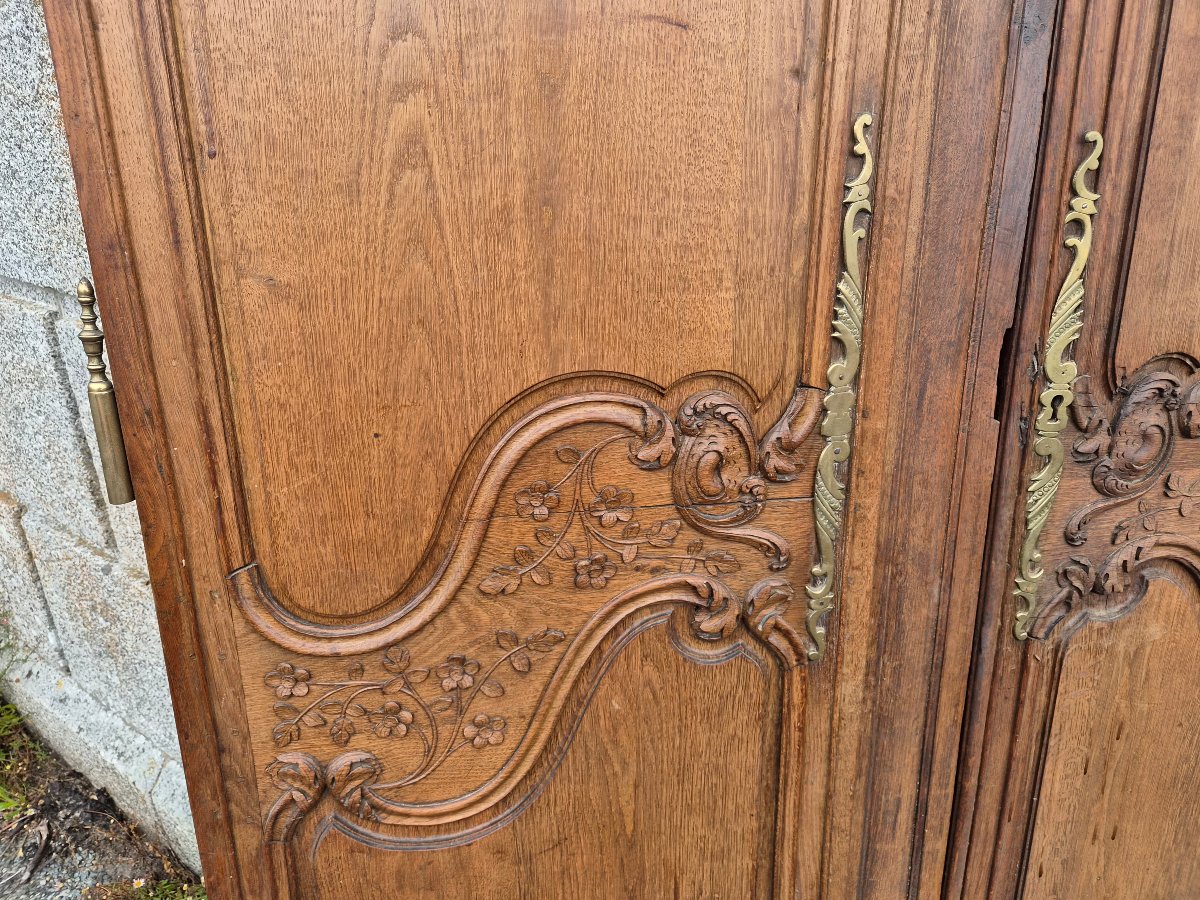 Pair Of 18th-century Doors, Britany Regional Furniture. -photo-3