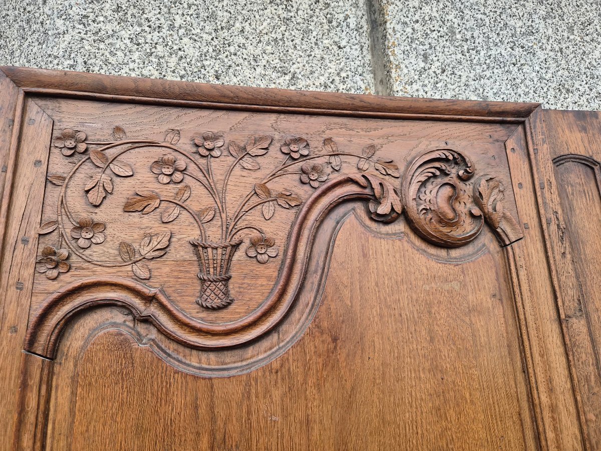 Pair Of 18th-century Doors, Britany Regional Furniture. -photo-4
