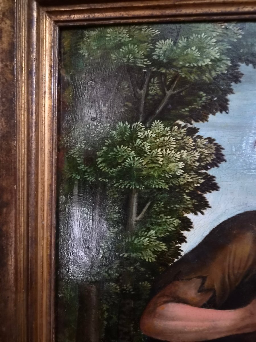Juan Soreda (active In Castile From 1506 To 1537). – Saint John The Baptist. Original Panel-photo-4