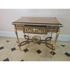 After Adam Weisweiler Vanity Table Delivered For Marie-antoinette In Saint Cloud In 1785. 