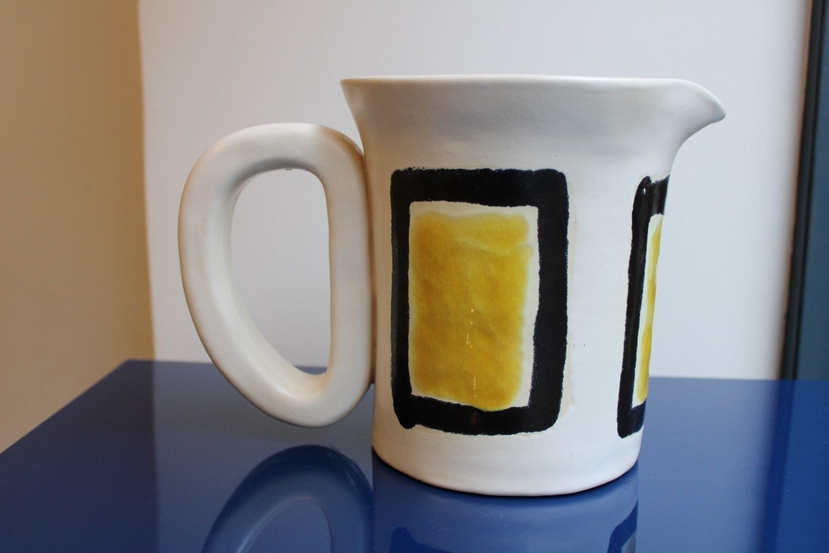 Ceramic Service Signed Jean And Robert Cloutier-photo-6
