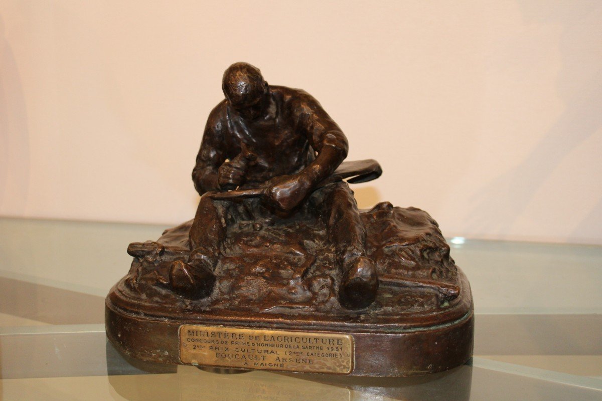 Bronze Sculpture By Henri Bouchard-photo-2
