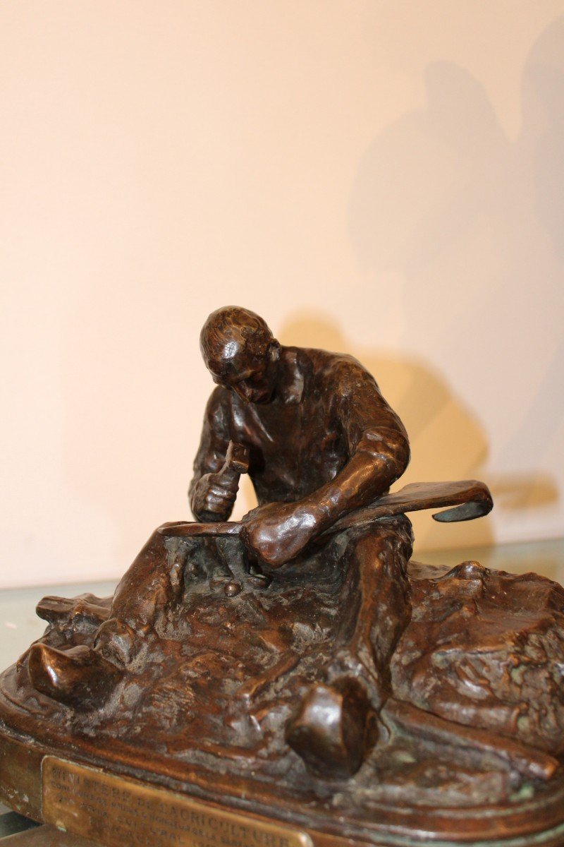 Bronze Sculpture By Henri Bouchard-photo-8