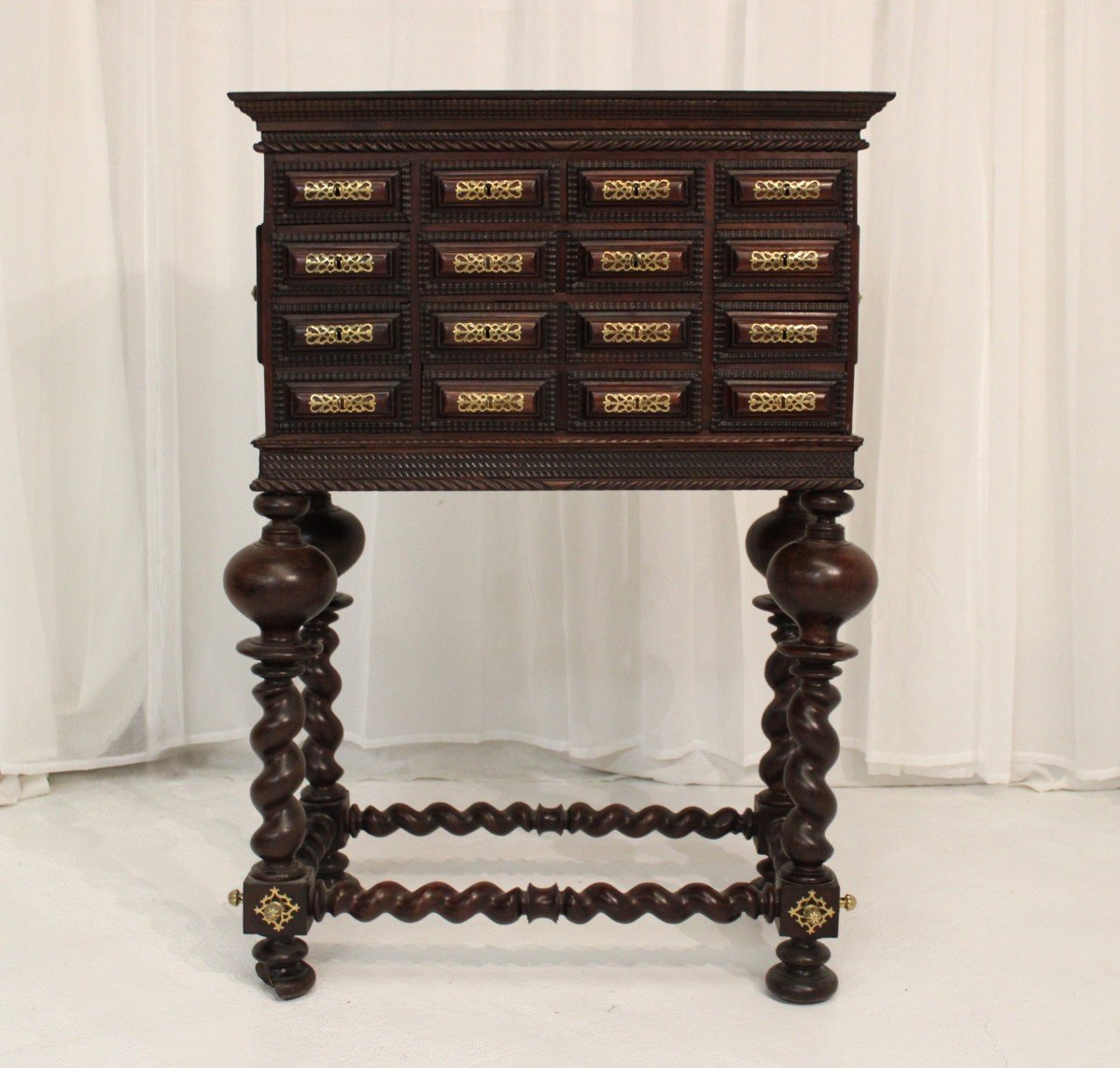 Cabinet, Travail Portugais, Début XVIIIème-photo-4