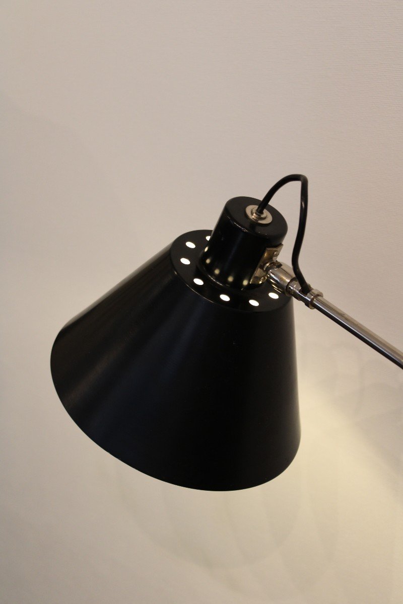 Lampadaire "Magneto" Par H. Fillekes Pour Artifort, Pays-bas, Années 50-photo-2