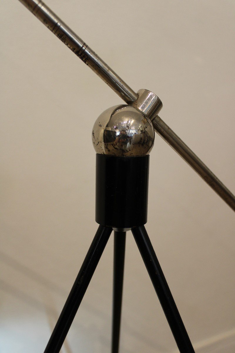Lampadaire "Magneto" Par H. Fillekes Pour Artifort, Pays-bas, Années 50-photo-3