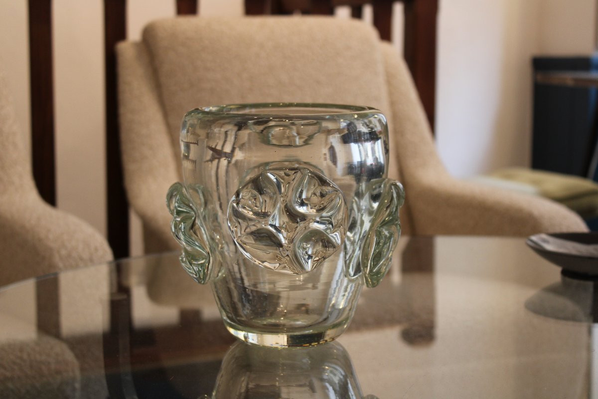 Vase By André Thuret, Circa 1950-photo-3