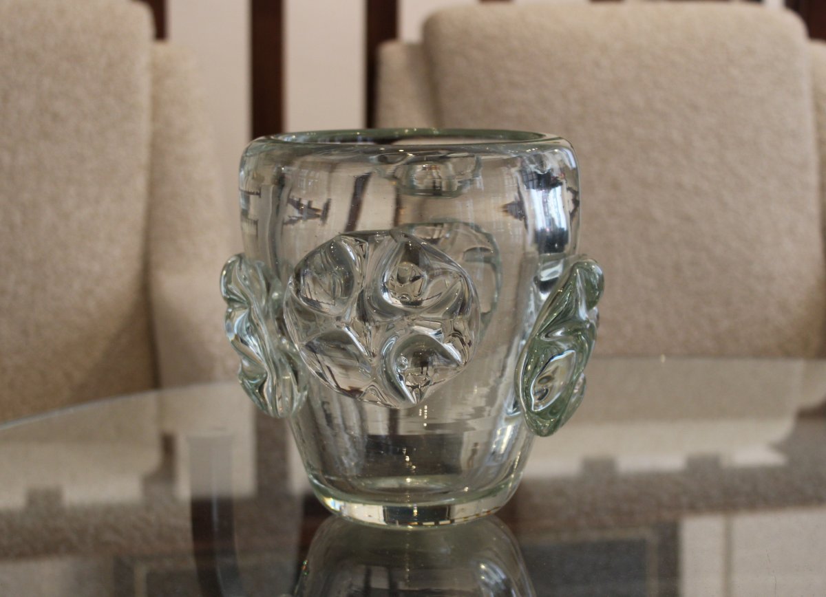 Vase By André Thuret, Circa 1950-photo-3
