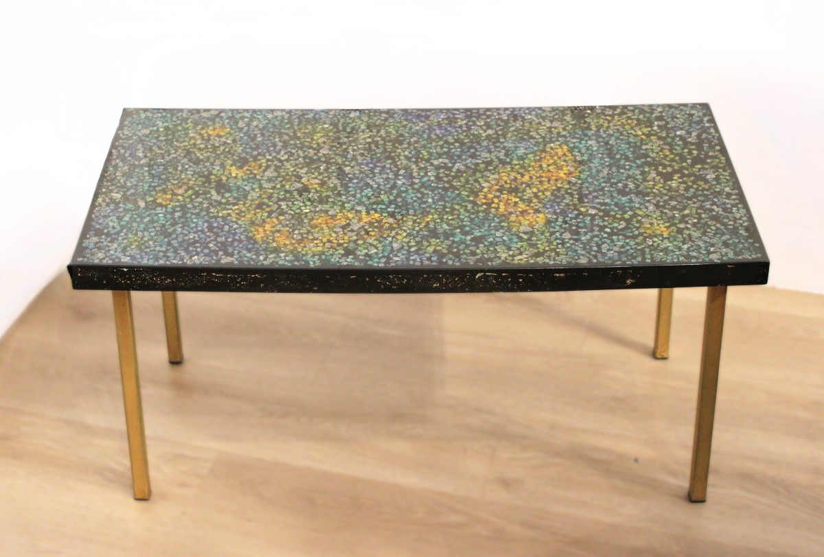 Table basse en résine