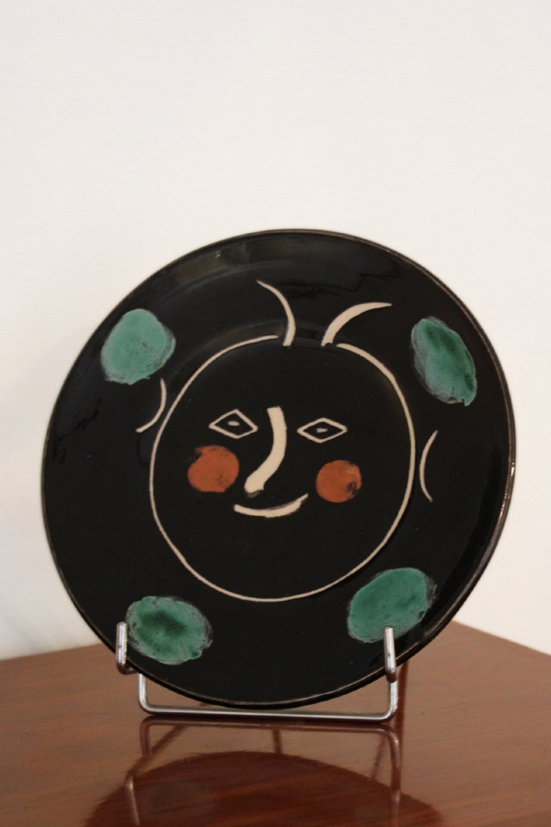 Black Face Service, Plate C, Pablo Picasso & Atelier Madoura-photo-4