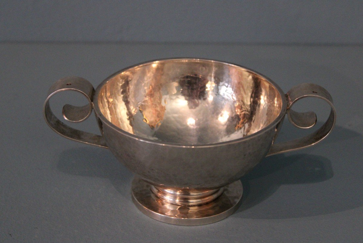 Sterling Silver Cup By Jean Després-photo-2