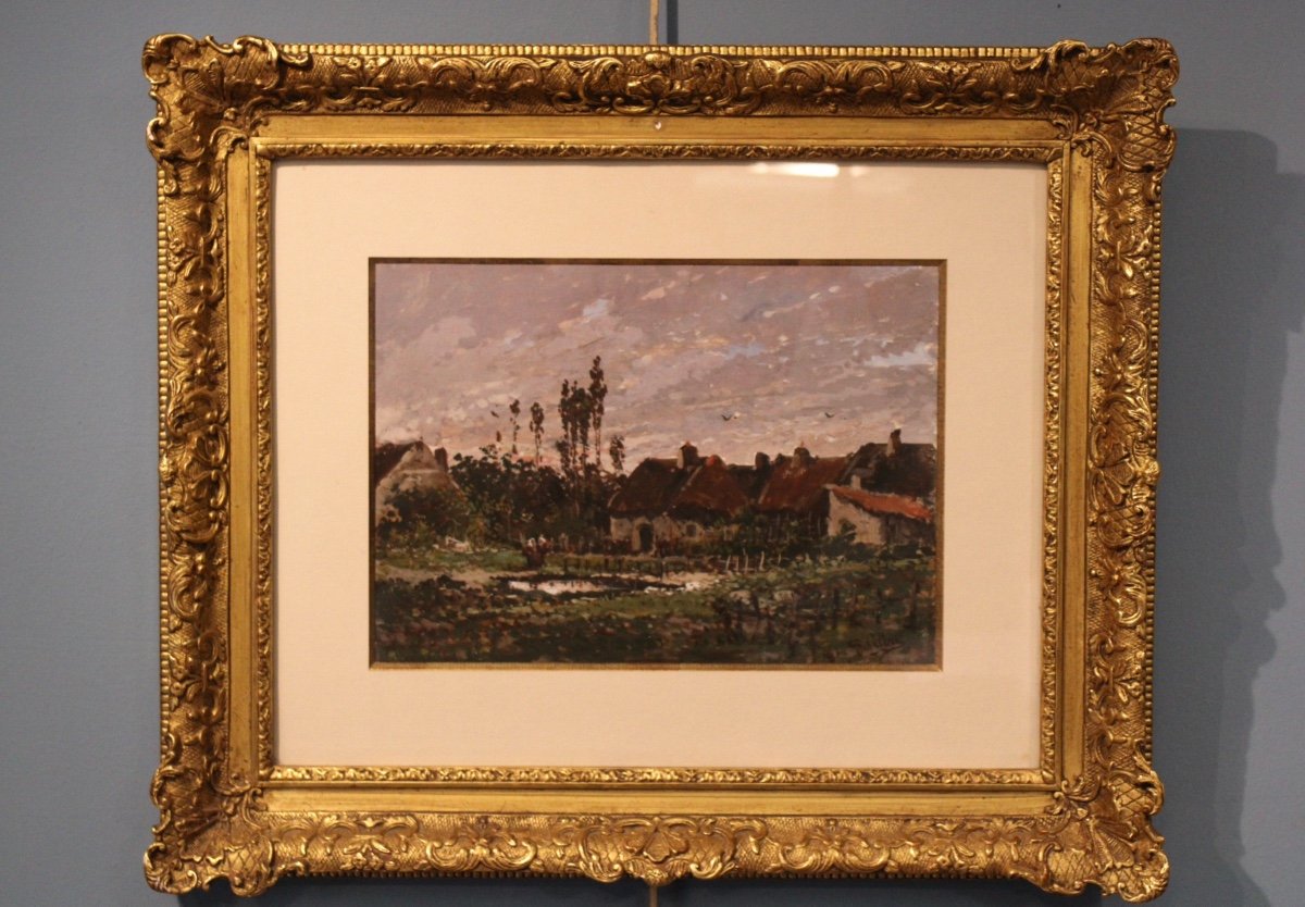 Tableau Paysage Par Eugène Galien - Laloue