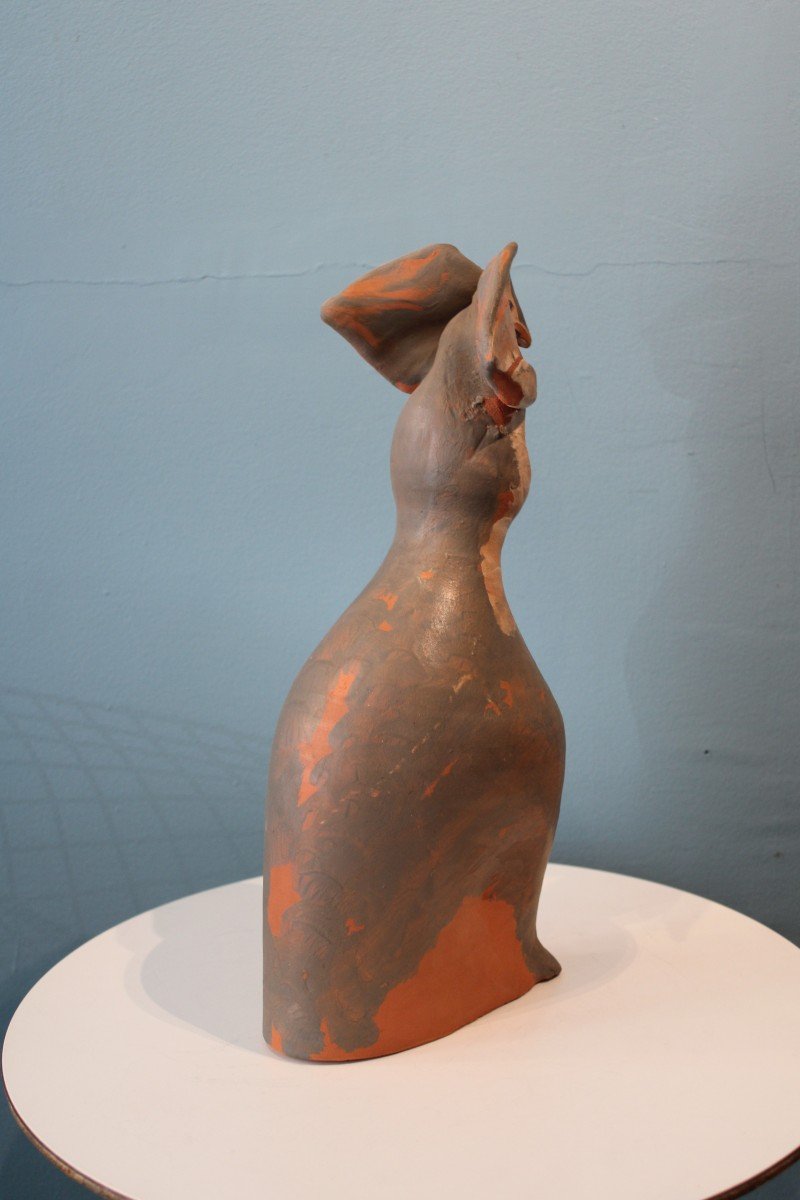 Sculpture Céramique Animaux Par Jules Agard, France, XXème Siècle-photo-3