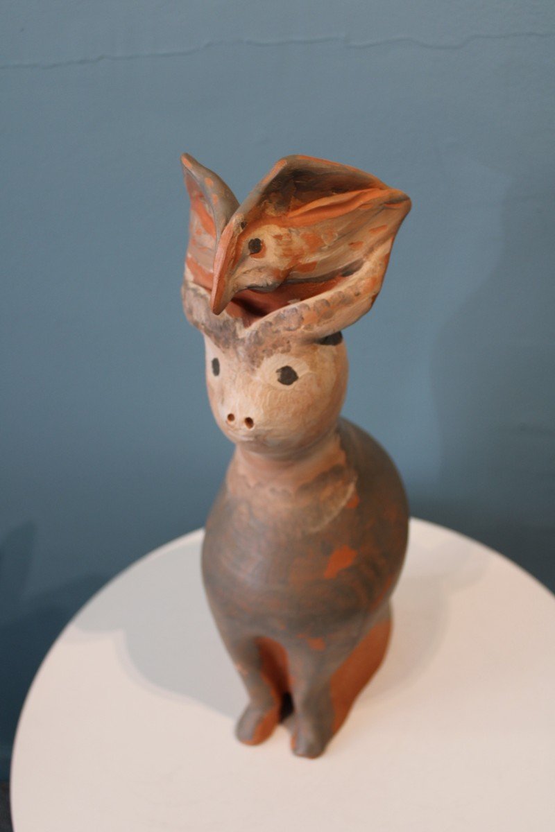 Sculpture Céramique Animaux Par Jules Agard, France, XXème Siècle-photo-6