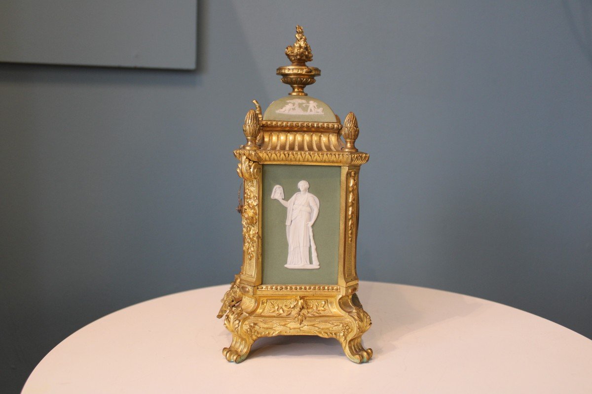 Pendule Napoléonienne, XIXème Siècle-photo-4